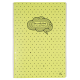 Caiet A4, 60 file, 80gr./mp, coperta carton 300gsm, design dots - dictando