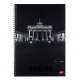 Caiet cu spirala, A4, 70 file, 70gr./mp, coperta carton 300gsm, design cities by night - dictando