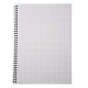 Caiet cu spirala, A4, 70 file, 70gr./mp, coperta carton 300gsm, design cities of the world - matemat
