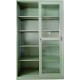 Dulap metalic Premium usi sticla culisante 4 rafturi, 1200x450x2000 mm (LxlxH), 50 kg/polita, PLUS