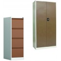 SET: FISET METALIC + CLASIFICATOR METALIC ASAMBLAT usi/sertare Maro, PLUS