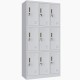 Vestiar metalic Premium Asamblat pentru valori cu 9 compartimente si picioare, 900x450x1800 mm (LxlxH), PLUS