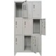 Vestiar metalic Premium Asamblat pentru valori cu 9 compartimente si picioare, 900x450x1920 mm (LxlxH), PLUS