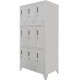 Vestiar metalic Premium Asamblat pentru valori cu 9 compartimente si picioare, 900x450x1920 mm (LxlxH), PLUS