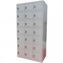 Vestiar metalic Premium Asamblat pentru valori cu 21 compartimente, 900x500x1800 mm (LxlxH), PLUS
