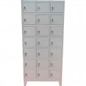 Vestiar metalic Premium Asamblat pentru valori cu 21 compartimente si picioare, 900x500x1920 mm (LxlxH), PLUS