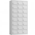 Vestiar Dulap metalic Premium Asamblat pentru valori cu 24 compartimente, 900x500x1800 mm (LxlxH), PLUS