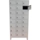 Vestiar Dulap metalic Premium pentru valori cu 24 compartimente si picioare, 900x500x1920 mm (LxlxH), Neasamblat, PLUS
