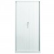 Dulap metalic Premium cu usi tambur/pliante 4 rafturi 1000x420x1800 mm (LxlxH), 50 kg/polita, Neasamblat, PLUS