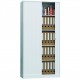Dulap metalic Premium Asamblat cu usi tambur/pliante 4 rafturi 1000x420x1800 mm (LxlxH), 50 kg/polita, PLUS