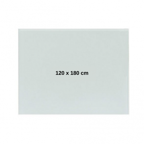 Tabla alba magnetica din sticla, 120 x 180 cm, Optima