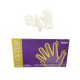 Manusi latex MAXTER, nepudrate, unica folosinta, 100 buc/cutie - albe - marime M