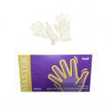 Manusi latex MAXTER, nepudrate, unica folosinta, 100 buc/cutie - albe - marime S