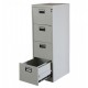 Dulap Clasificator metalic Premium pentru fise pacienti/medicale cu 4 sertare 460x620x1325 mm (LxlxH), PLUS, Neasamblat