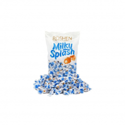 Caramele Toffee Milky Splash 1kg,Roshen