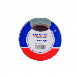 Banda adeziva universala Duct, 48mm x 25 m, 210 microni, 70 mesh, Optima - argintie