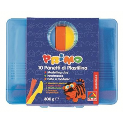 Plastilina Morocolor, 300 g, 10 culori/set