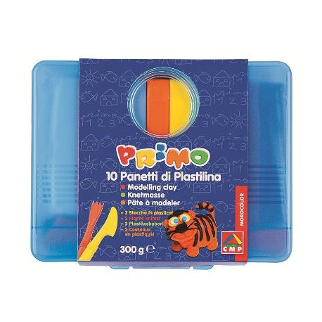 Plastilina Morocolor, 300 g, 10 culori/set