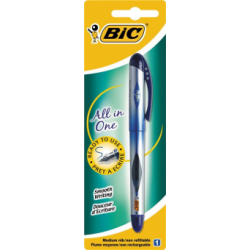 Stilou Bic All in One, albastru, 1 bucata/blister