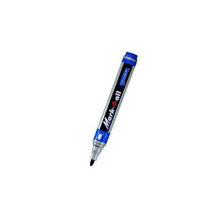 Marker permanent Stabilo Mark-4-All, varf 1.5 - 2.5 mm, 4 bucati/set