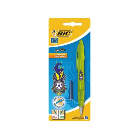 Stilou Bic Easy Clic Football, 1 bucata/blister