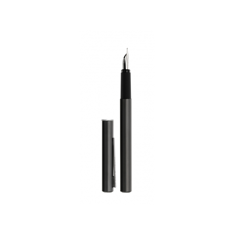 PD3125 STILOU GRAPHITE SLIM LINE,PENITA EF DIN AUR DE 18K,CORP METALIC,GRAPHITE