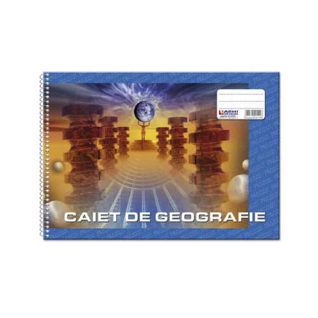 CAIET GEOGRAFIE CU SPIRA 32 FILE, DIAMOND LINE