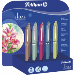 STILOU METAL JAZZ PASTEL COLLECTION, PATRON INCLUS, DISPLAY 15 BUCATI + 15 CUTII CADOU, DIVERSE CULORI