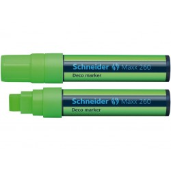 DECO MARKER SCHNEIDER MAXX 260 (creta lichita), varf tesit 2-15 mm