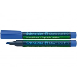 MARKER SCHNEIDER MAX ECO 110 REINCARCABIL PT. TABLA ALBA/FLIPCHART, varf rotund 1-3 mm