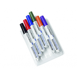 MARKER PT. WHITEBOARD LEGAMASTER TZ1, 6 bucati/set