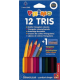 Creioane colorate Morocolor Maxi, 3 mm diametru, 12 culori/cutie