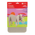 Puzzle 3D Apli, elefant