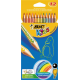Creioane colorate Bic Tropicolors 2, 12 bucati/set