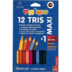 Creioane colorate Morocolor Maxi, 5 mm diametru, 12 culori/cutie