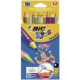 Creioane colorate BIC Evolution Circus