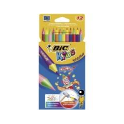 Creioane colorate BIC Evolution Circus