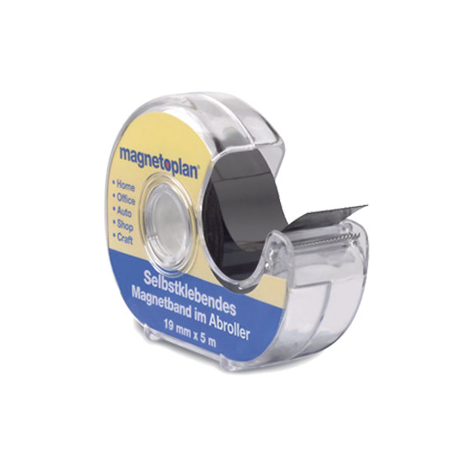 BANDA ADEZIVA MAGNETICA IN DISPENSER 5mx19 mm, 15510, MAGNETOPLAN