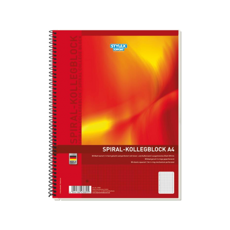 Caiet cu spira, A4, 80 file, matematica