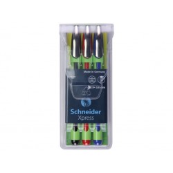 SET 3 FINELINER SCHNEIDER XPRESS, 0,8 mm