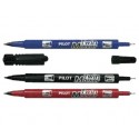 PERMANENT MARKER CU 2 CAPETE PILOT TWIN BEGREEN