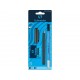SET STILOU SCHNEIDER UNICOLOR + 1 PIC CORECTOR Corry + 6 rezerve