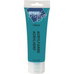 Tempera turquoise, 75ml