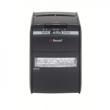 Distrugator automat pentru documente Rexel Auto+ 90X Cross Cut, 90 coli, confeti 4x45mm