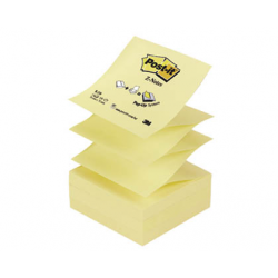 NOTES AUTOADEZIV POST-IT 76x76 mm, Z-NOTES neon