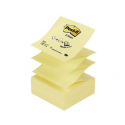 NOTES AUTOADEZIV POST-IT 76x76 mm, Z-NOTES neon