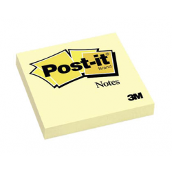 NOTES AUTOADEZIV POST-IT 76x76 mm, galben pastel