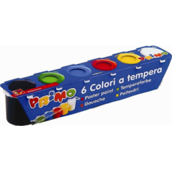 Tempera speciala Primo Morocolor, 6 culori, standard