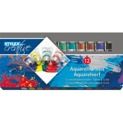 Tempera, 12 ml/culoare, 12 culori/set