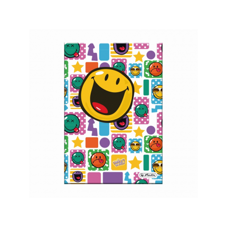 CAIET A5 96F PATRATELE COPERTA TARE SMILEY WORLD HAPPY